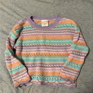 Jumping Beans Pastel Striped Sweater